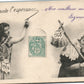 CHRISTMAS 1904 ANTIQUE POSTCARD