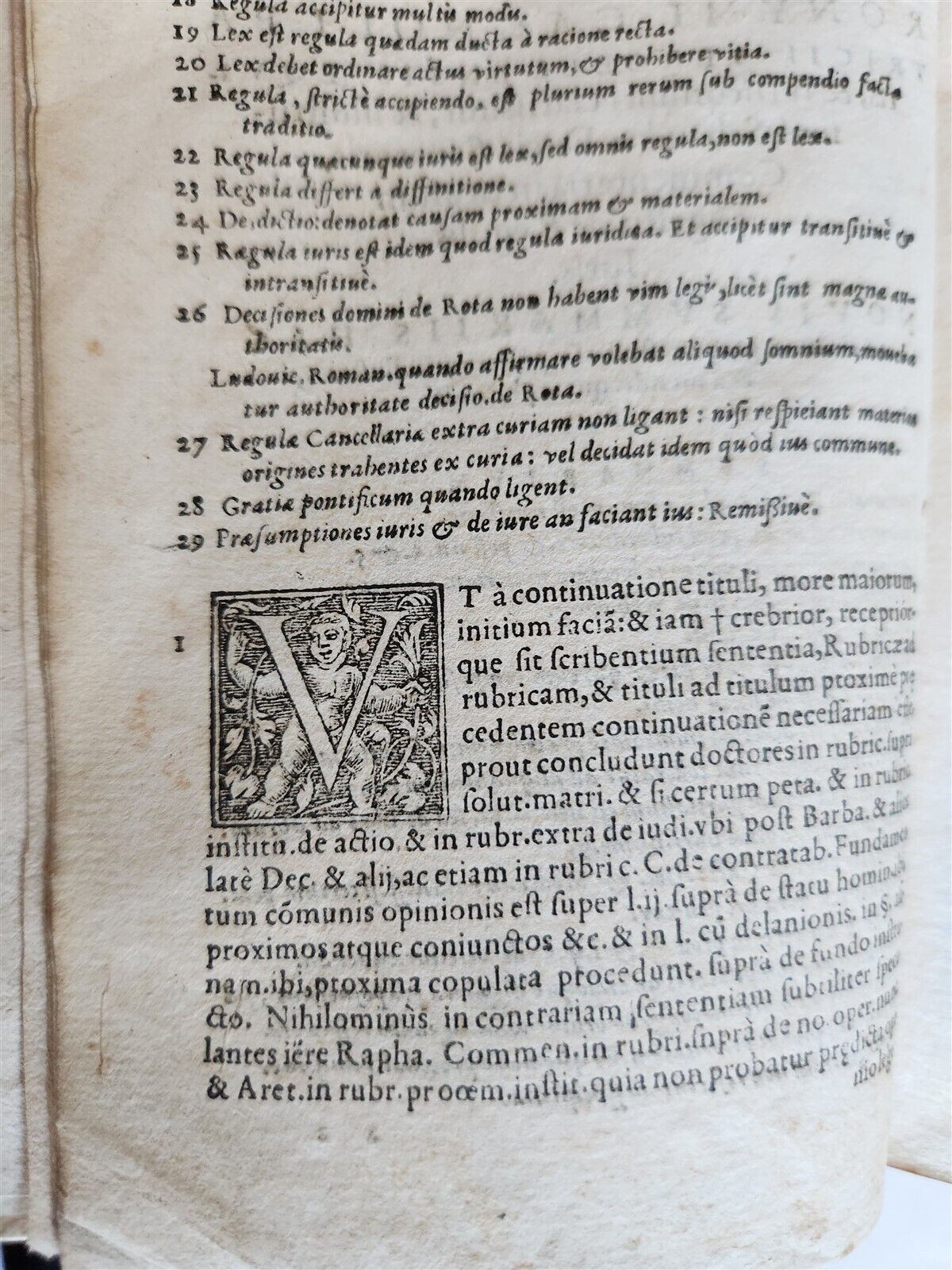 1562 LAW BOOK Dn. HIERONYMI CAGNOLI VERCELLENSIS IURECONSULTI antique VELLUM