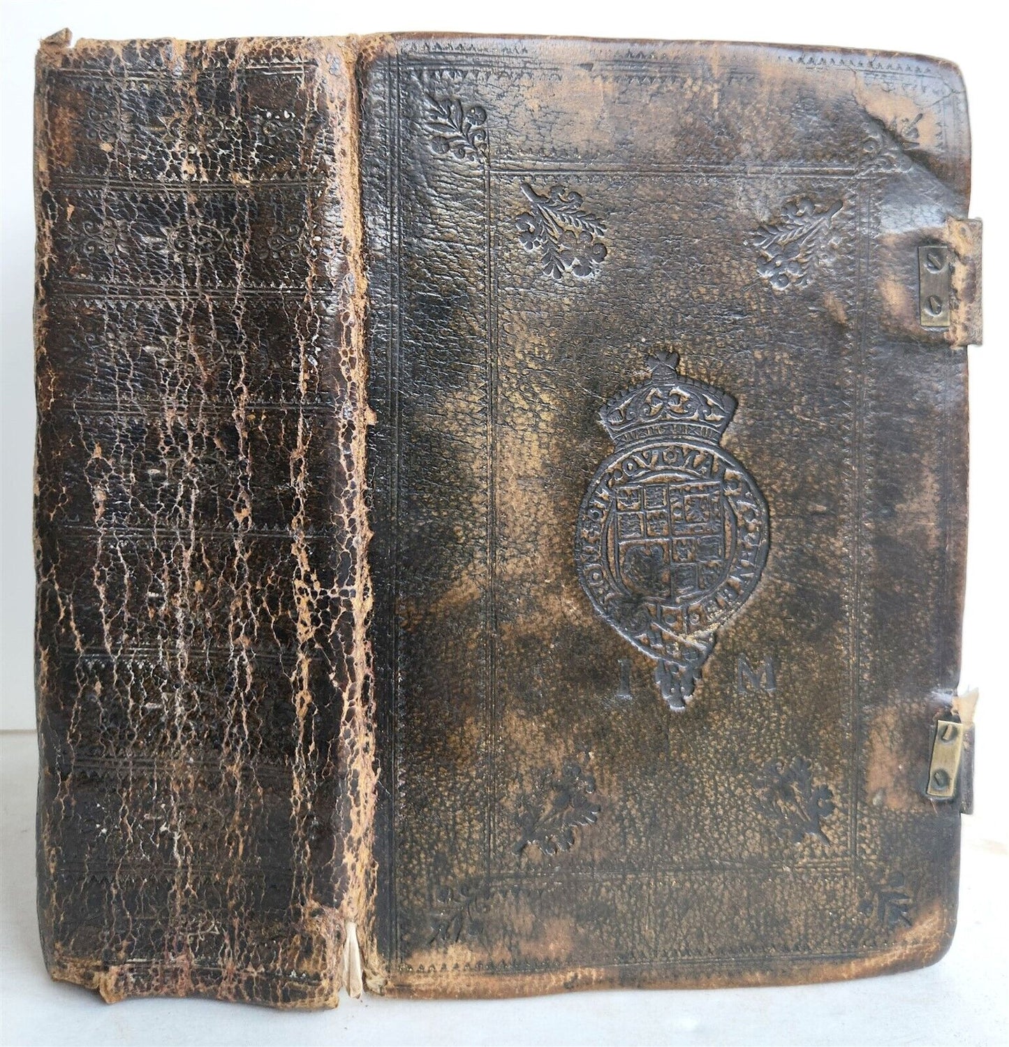 1648 BIBLE in ENGLISH antique Old & New Testament LONDON ILLUSTRATED 114 PLATES