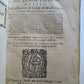 1590 LA CIVIL CONVERSATIONE DEL SIGNOR STEFANO GUAZZO antique VELLUM 16th CENT.