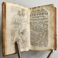 1714 CUM ANOTATION DIVERSORUM by SUETONIUS antique vellum bound