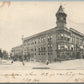 ORANGE MA MANN'S BLOCK ANTIQUE POSTCARD