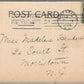 EAST ORANGE NJ ELMWOOD PUBLIC SCHOOL ANTIQUE POSTCARD