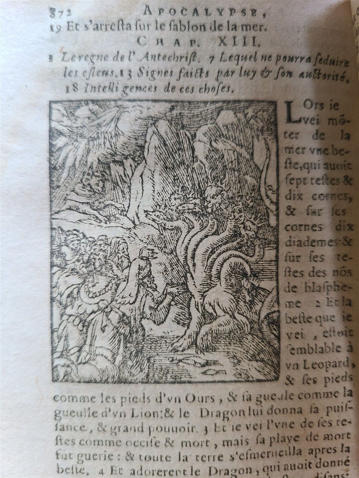 1617 BIBLE in FRENCH LE NOVUEAU TESTAMENT antique FULLY ILLUSTRATED