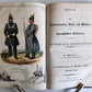 1848 GERMAN SOLDIER'S JOURNAL antique ILLUSTRATED