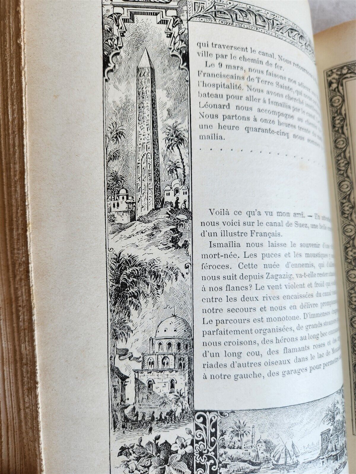 1889 NOTRE VOYAGE AUX PAYS BIBLIQUES 2v antique ASIA MINOR SYRIA EGYPT PALESTINE