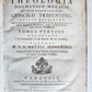 1783 THEOLOGY by NATALI ALEXANDRO 2 VOLUMES antique VELLUM BINDING