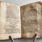1728 MYTHOLOGY ILLUSTRATED GERMAN GODS ANTIQUE vellum bound