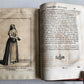 1755 ILLUSTRATED COSTUME HISTORY of MONKS & KNIGHTS for both sexes antique