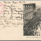 AMERICAN TROOPS IN PARIS RED CROSS WWI ERA ANTIQUE POSTCARD