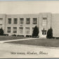 WINDSOR IL HIGH SCHOOL VINTAGE REAL PHOTO POSTCARD RPPC