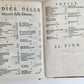 1607 IL VAGO & DILETTEUOLE GIARDINO OVE SI LEGGONO antique ITALIAN