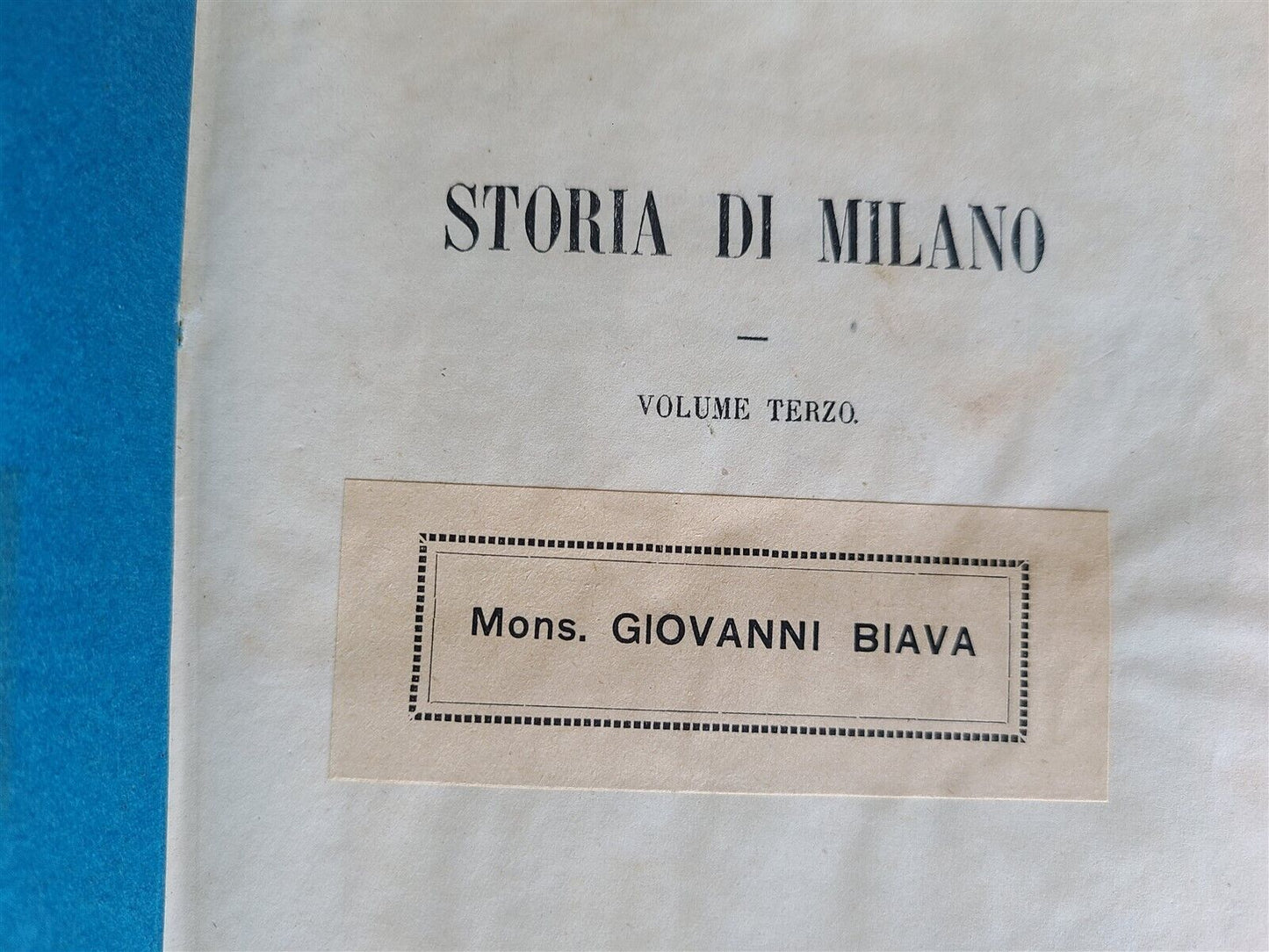 1855-57 MILAN HISTORY by B. CORIO 3 volumes antique ILLUSTRATED Storia di Milano