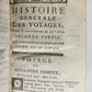 1753 HISTOIRE des VOYAGES antique VOL. 43 PIRATE WILLIAM DAMPIER TRAVELS