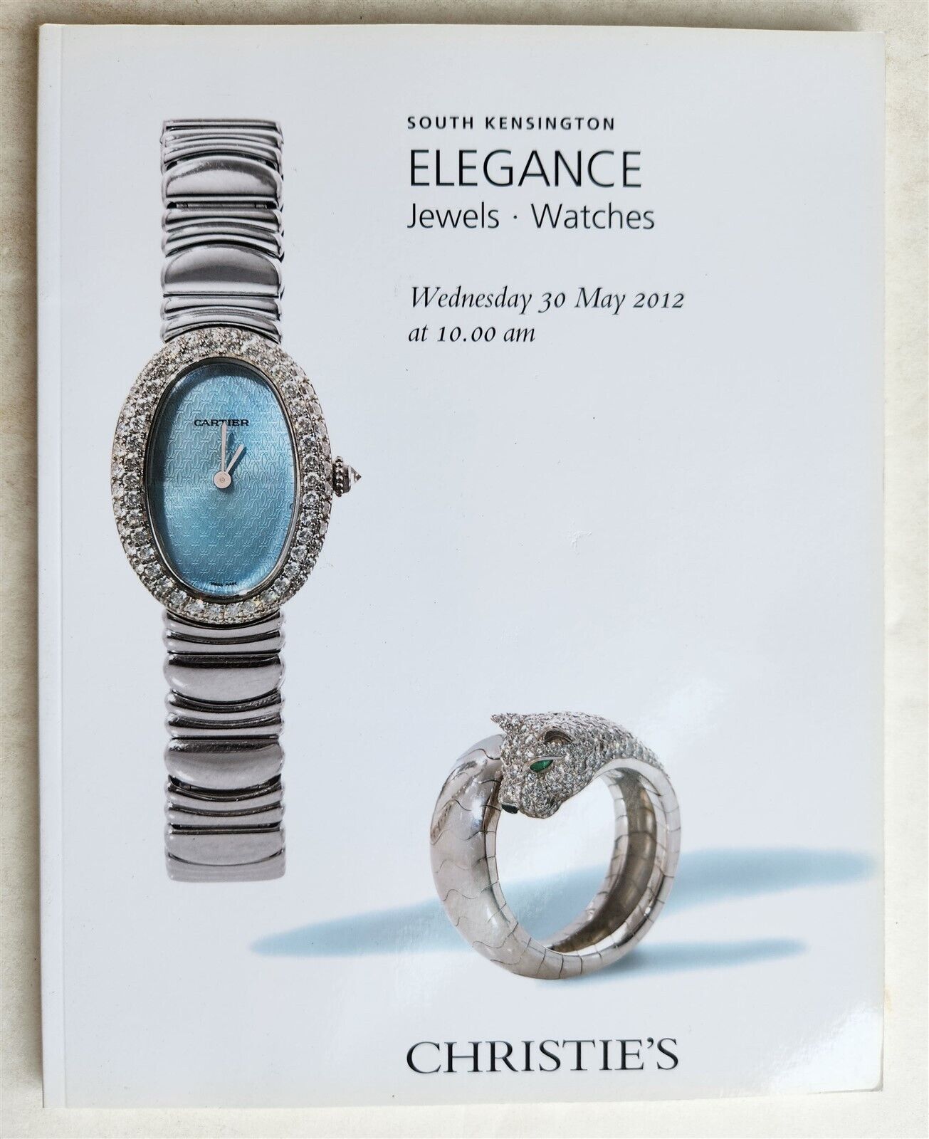 ELEGANCE HANDBAGS JEWELS WATCHES CHRISTIE'S AUCTION CATALOG 2012