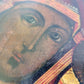 RUSSIAN ICON of KAZAN MOTHER OF GOD antique LATE 18th century