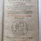 1592 DIVINI PLATONIS antique in LATIN 16th CENTURY LIFE of PLATO vellum binding