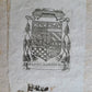 1700 VITA DEL VENERANDO SERVO DI DIO VINCENZO DE PAOLI antique VELLUM BINDING