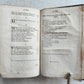1753 BOOK of COMMON PRAYER w/ PSALTER in ENGLISH antique