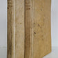 1773 ORAZIONI SACRE CAPPUCCINO BERNARDO MARIA GIACCO antique 2 vellum volumes