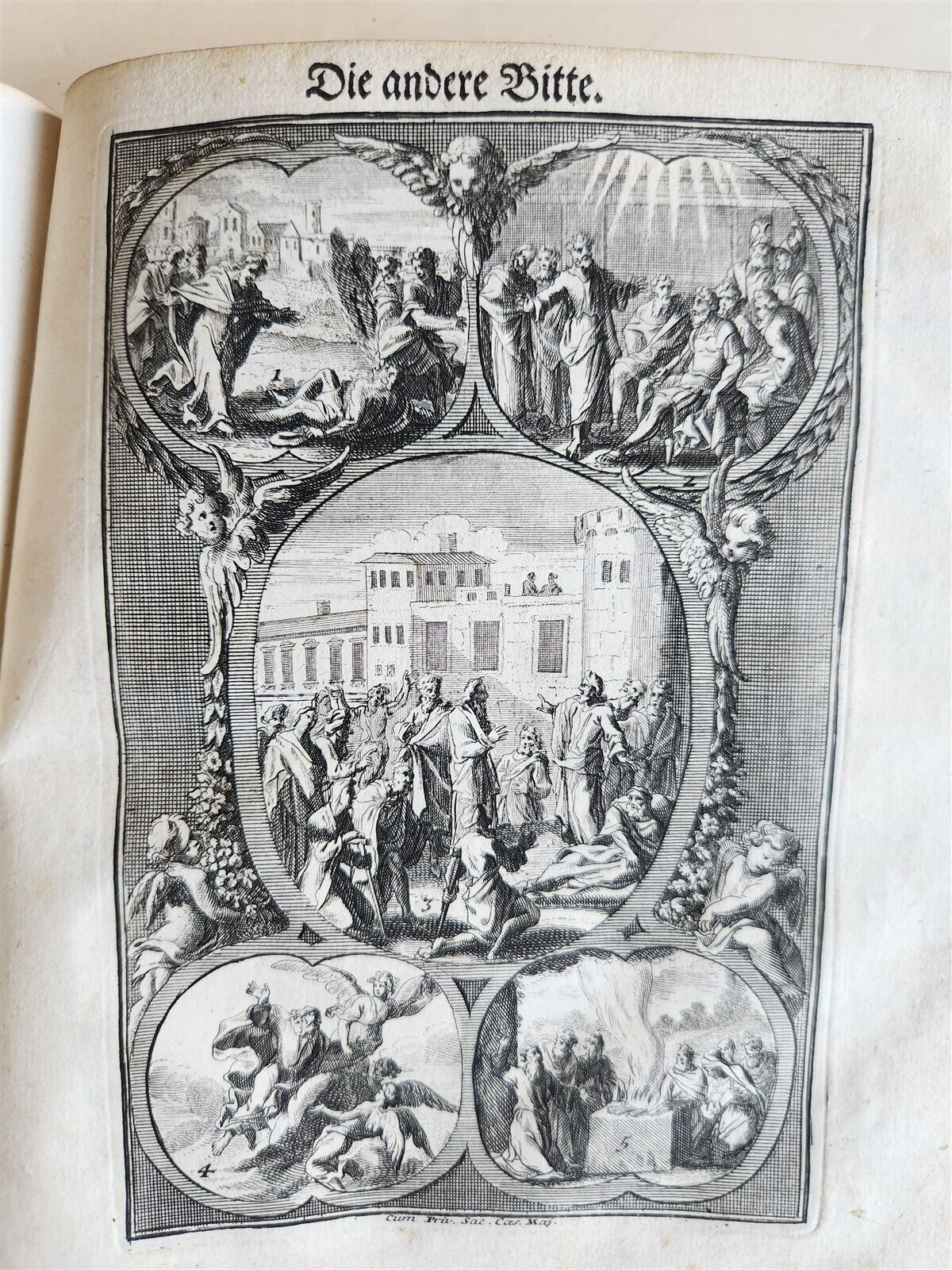 18th century ILLUSTRATED CATECHISM antique