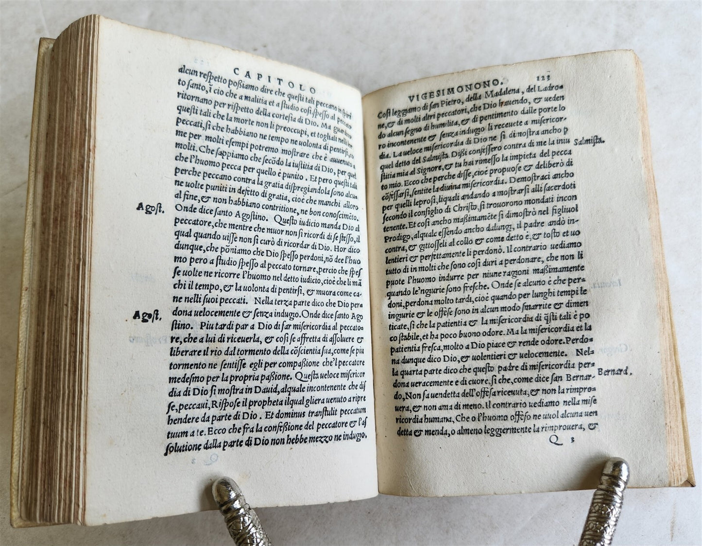 1550 EXPOSITION ON THE CREED antique 16th CENTURY vellum binding