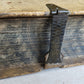 1725 COMMENTARIUS in ECCLESIASTEN PIGSKIN BOUND FOLIO w/ CLASPS antique