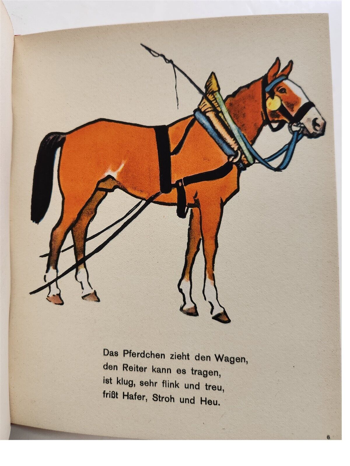 1960s ILLUSTRATED CHILDREN BOOK vintage NEUE TIER-BILDER by P.LEUTERITZ