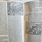 1563 BIBLE in LATIN antique ILLUSTRATED 16th century BIBLIA