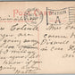 BRANFORD CT RAILROAD STATION RAILWAY DEPOT ANTIQUE POSTCARD