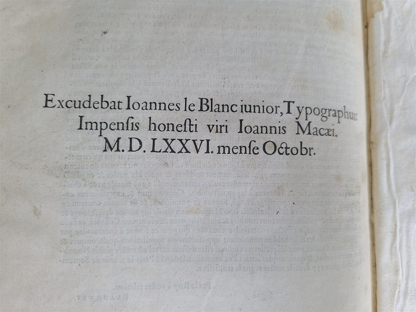 1577 PLATO COMEDIES antique 16th CENTURY FOLIO M. Accius Plautus