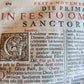 1757 MISSALE ROMANUM antique FOLIO
