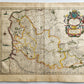 1640 MAP of FRANCE ARTESIA ARTOIS by WILLEM BLAEU antique AUTHENTIC hand colored