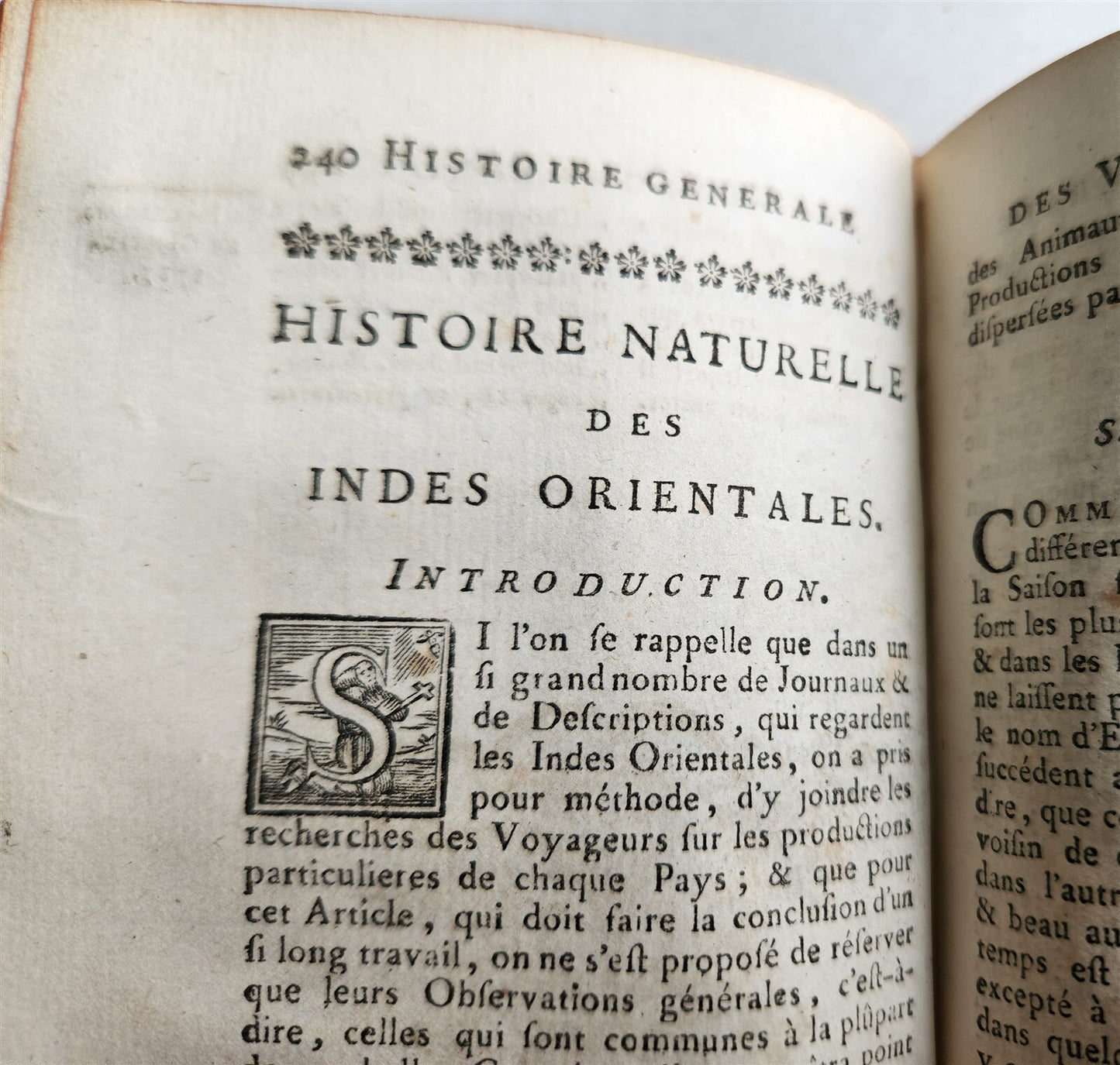 1753 HISTOIRE des VOYAGES antique Vol.44 EAST INDIES TRAVELS illustrated