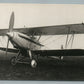 EARLY AVIATION BRITISH AEROPLANE ANTIQUE REAL PHOTO POSTCARD RPPC