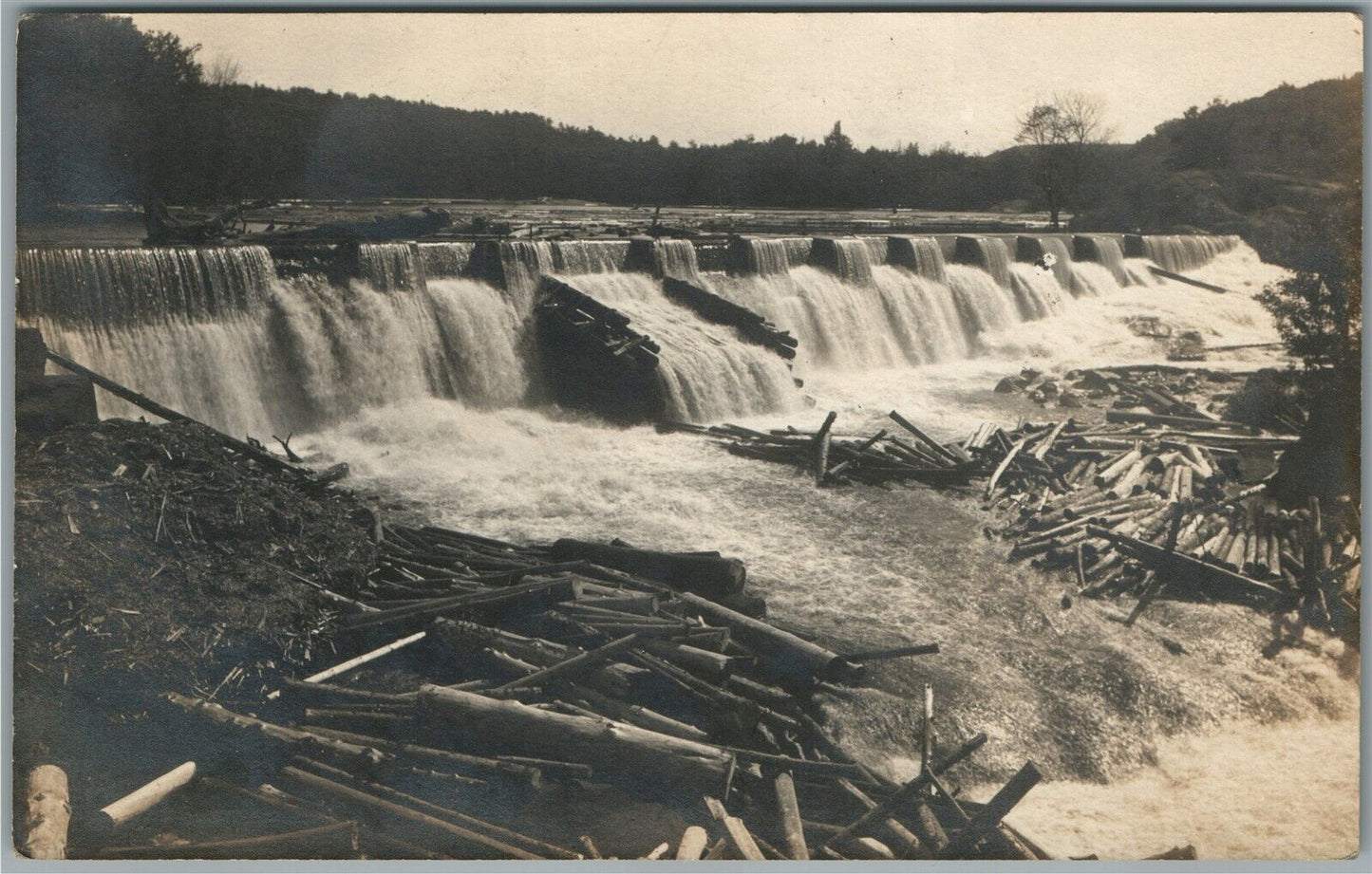 GROCHAN NY ANTIQUE REAL PHOTO POSTCARD RPPC