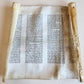 TORAH SCROLL FRAGMENT MANUSCRIPT on VELLUM antique BIBLE DEUTERONOMY 11:4-13:12