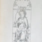 1867 ILLUSTRATIONS of the ROOD SCREEN in RANWORTH antique ILLUSTRATED FOLIO