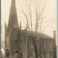 OBERLIN OH CHURCH ANTIQUE REAL PHOTO POSTCARD RPPC