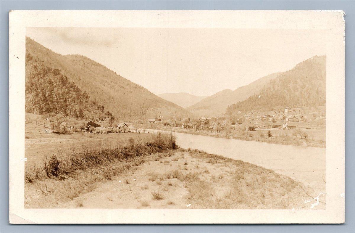 CAMMEL PA ANTIQUE REAL PHOTO POSTCARD RPPC