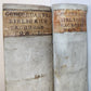 1751 BIBLE CONCORDANCE 2 VOLUMES antique VELLUM BOUND MASSIVE FOLIO