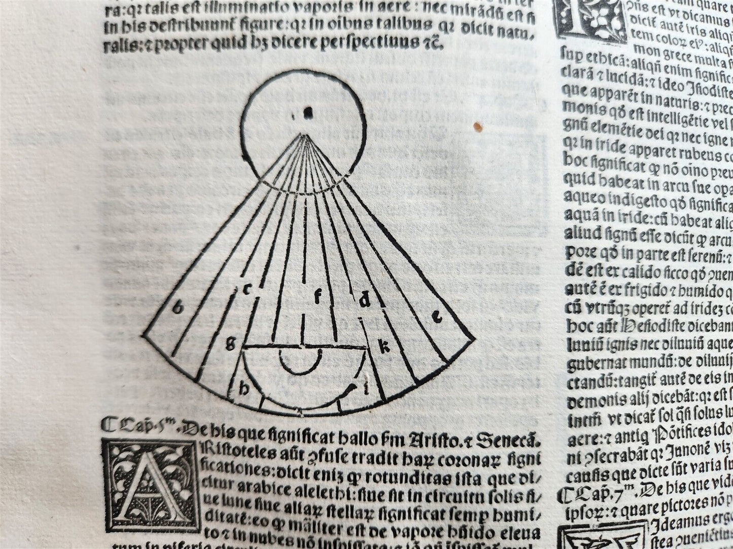 1517 POST-INCUNABULA ALBERTUS MAGNUS antique METAPHYSICA SCIENCE PHILOSOPHY