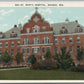 WAUSAU WI ST. MARY'S HOSPITAL ANTIQUE POSTCARD