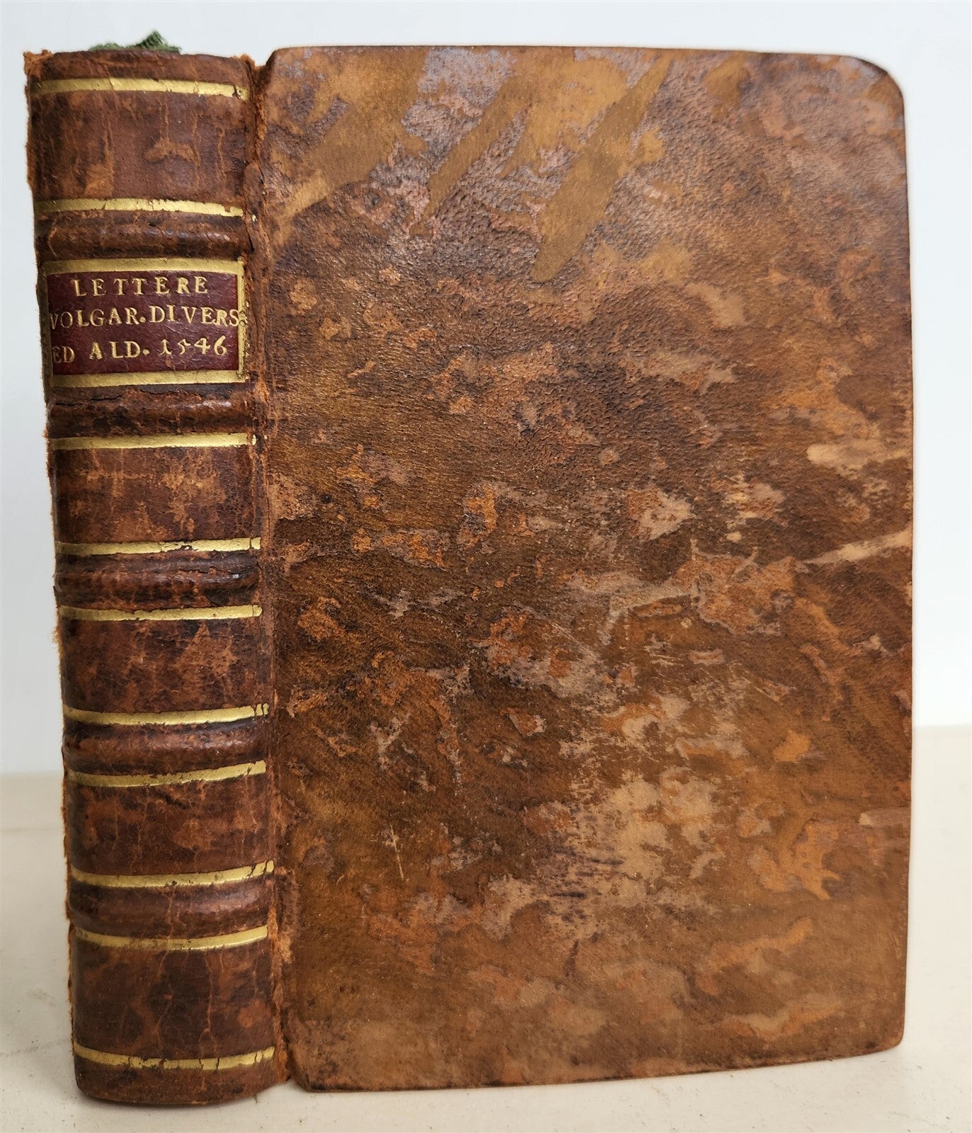 1545 ALDINE PRESS LETTERE VOLGARI by Paulus Manutius antique 16th CENTURY