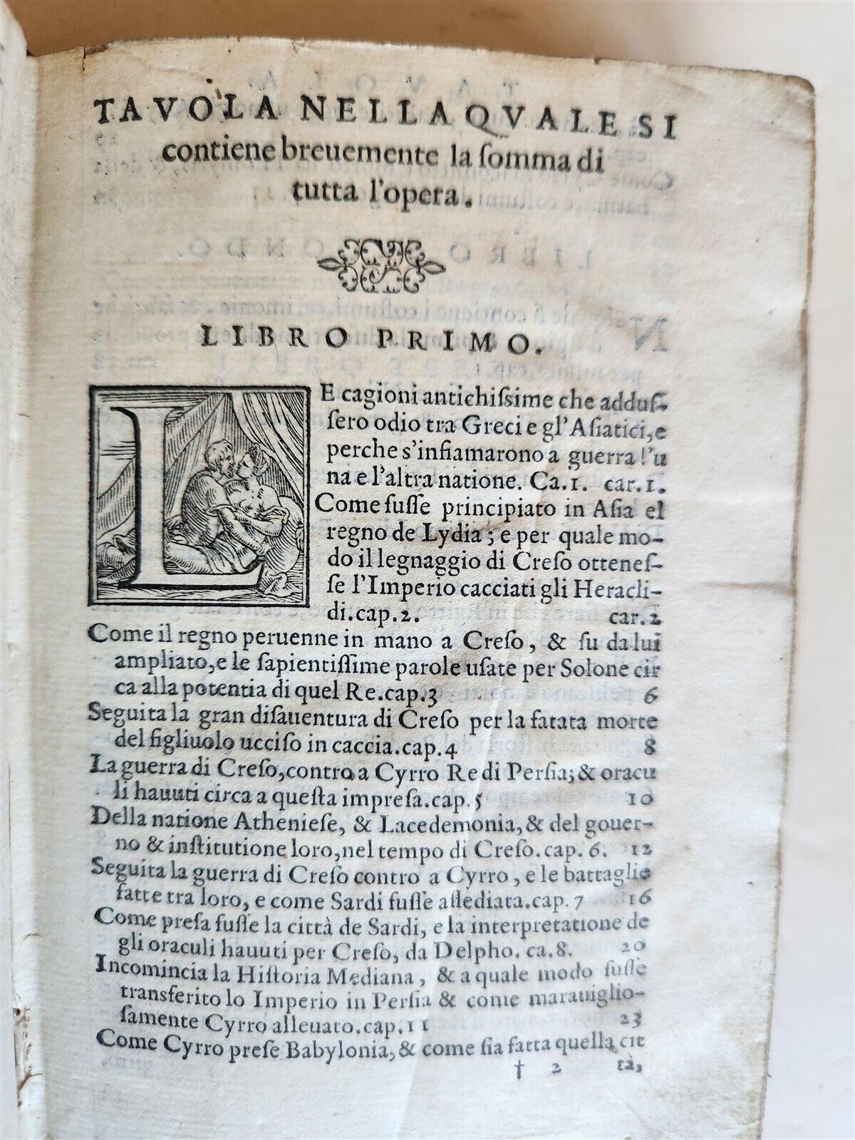 1565 HERODOT HISTORY GREECE & PERSIA WAR antique DELLE GUERRE DE GRECI et PERSI