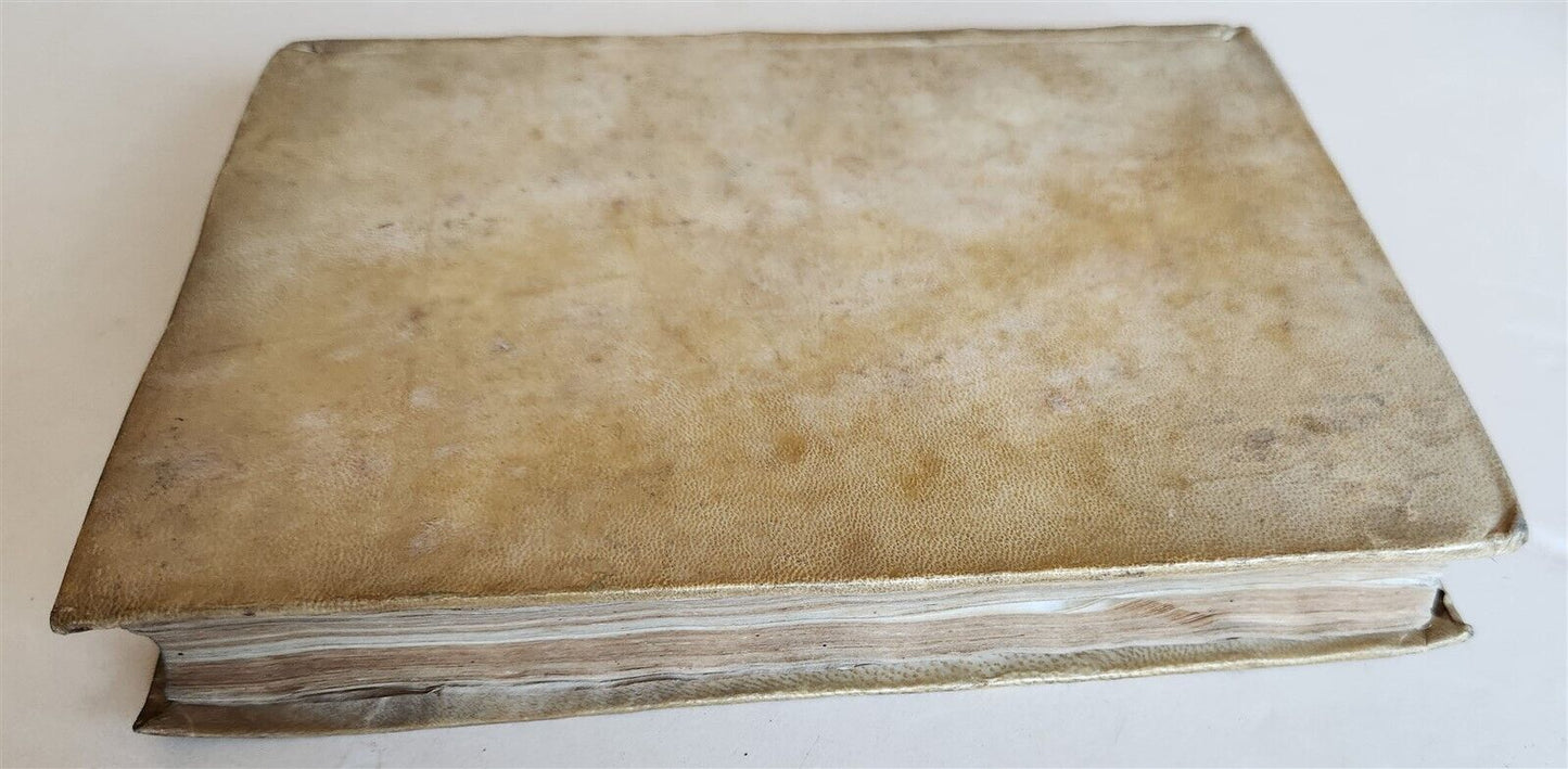 1572 DE SERMONI DI SAN CIPRIANO SAN BERNARDO & SANTO ANSELMO antique VELLUM