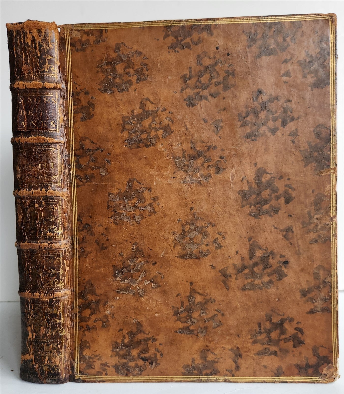1774 RELATION des VOYAGES by J.HAWKESWORTH antique CAPT. JAMES COOK Vol. III
