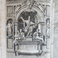 1677 LIVES of ROMAN POPES 4 FOLIO VOLUMES FULLY ILLUSTRATED antique in LATIN