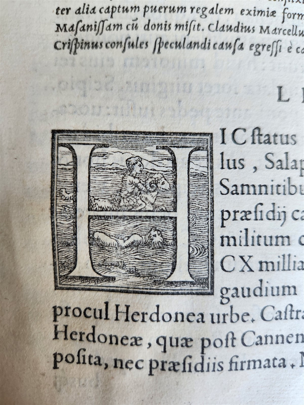 1555 ALDINE PRESS ROMAN HISTORY by TITUS LIVIUS ANTIQUE 16th CENTURY FOLIO Aldus