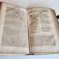 1610 BIBLE COMMENTARIES by N. SERARIO antique HAND TOOLED PIGSKIN BOUND FOLIO